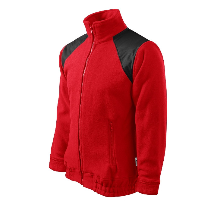 Fleece unisex Jacket Hi-Q 506 - rouge 07 (brand label)