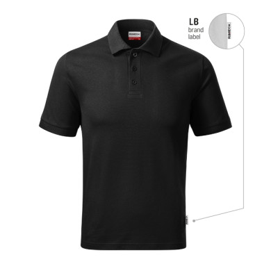 Polo homme Resist Heavy Polo R20 - noir 01 (brand label)
