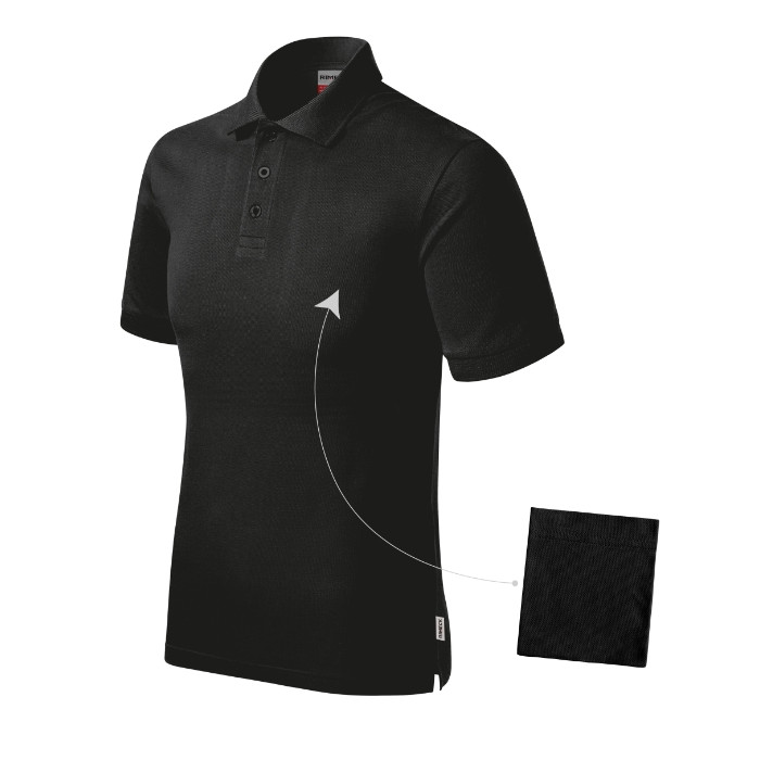 Polo homme Resist Heavy Polo R20 - noir 01 (brand label)
