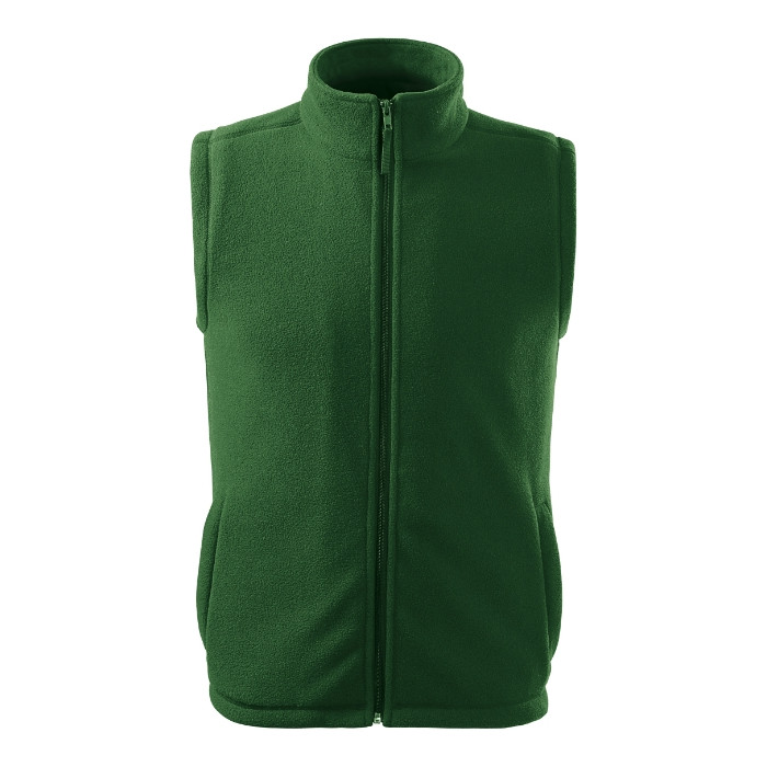Gilet polaire unisex Next 518 - vert bouteille 06 (brand label)