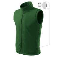 Gilet polaire unisex Next 518 - vert bouteille 06 (brand label)