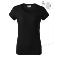 Tee-shirt femme Resist R02 - noir 01 (brand label)