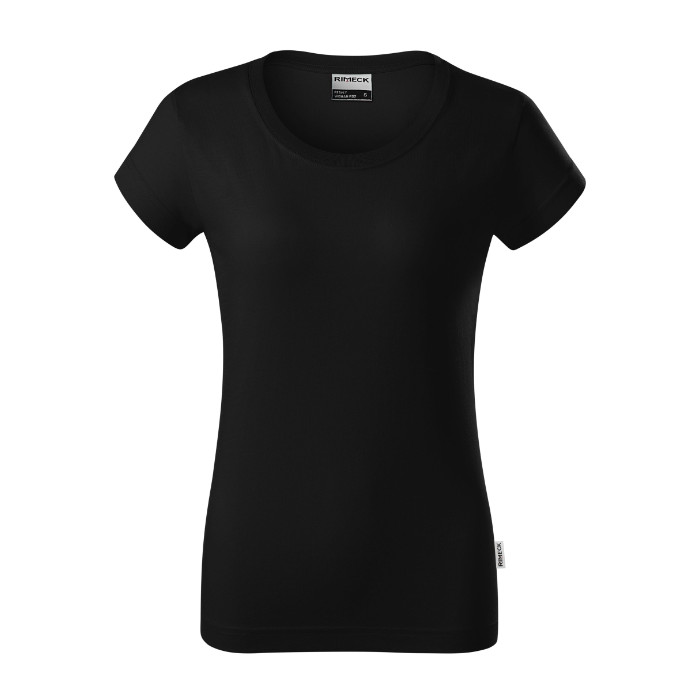 Tee-shirt femme Resist R02 - noir 01 (brand label)