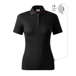Polo femme Resist Heavy Polo R21 - noir 01 (brand label)
