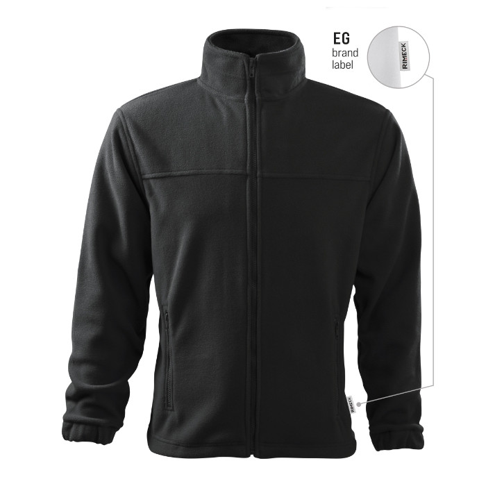 Fleece homme Jacket 501 - ebony gray 94 (brand label)