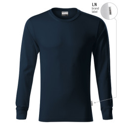 Tee-shirt unisex Resist LS R05 - bleu marine 02 (brand label)