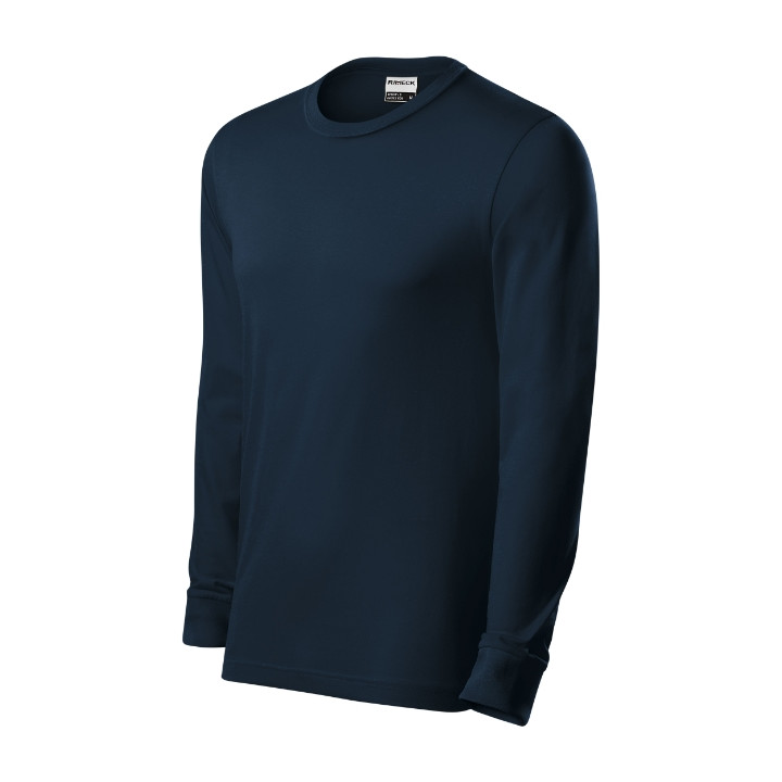 Tee-shirt unisex Resist LS R05 - bleu marine 02 (brand label)