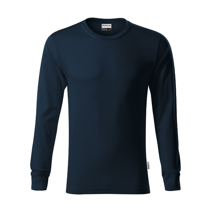 Tee-shirt unisex Resist LS R05 - bleu marine 02 (brand label)