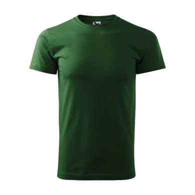 Tee-shirt homme Basic 129 - vert bouteille