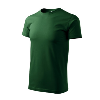 Tee-shirt homme Basic 129 - vert bouteille