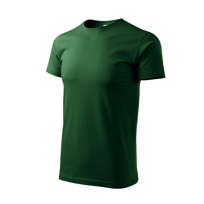 Tee-shirt homme Basic 129 - vert bouteille