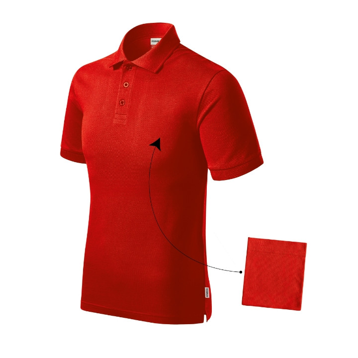 Polo homme Resist Heavy Polo R20 - rouge 07 (brand label)