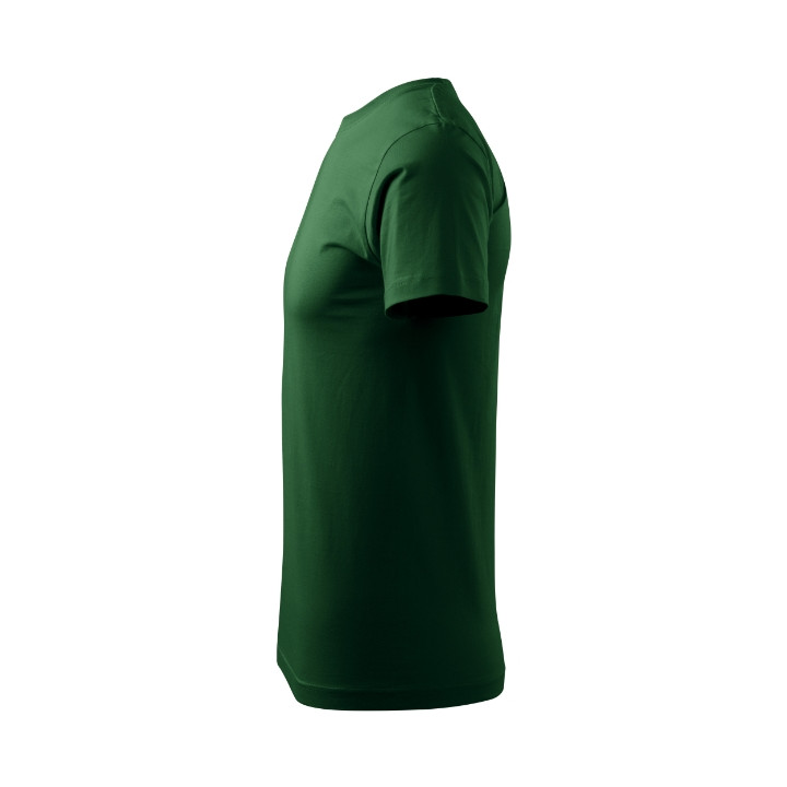 Tee-shirt homme Basic 129 - vert bouteille