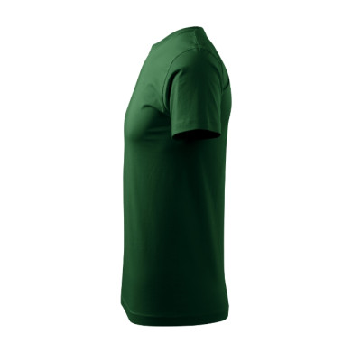 Tee-shirt homme Basic 129 - vert bouteille