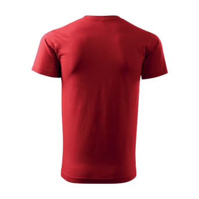 Tee-shirt homme Basic 129 - rouge