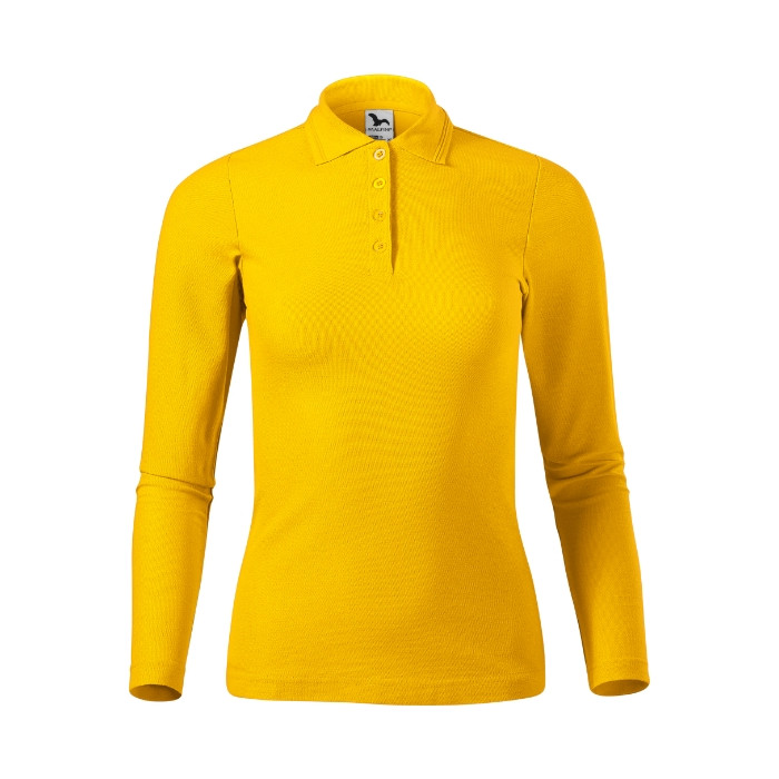 Polo femme Pique Polo LS 231 - jaune