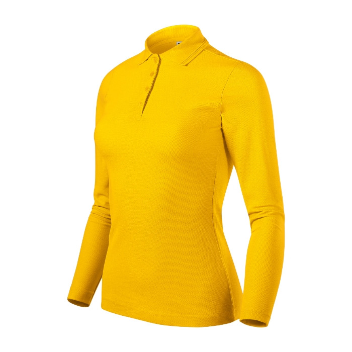 Polo femme Pique Polo LS 231 - jaune