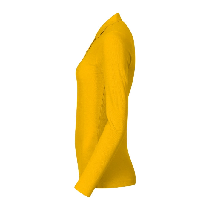 Polo femme Pique Polo LS 231 - jaune