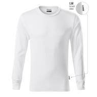 Tee-shirt unisex Resist LS R05 - blanc 00 (brand label)
