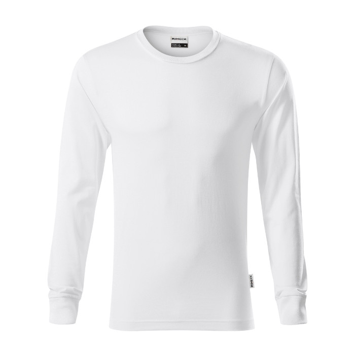Tee-shirt unisex Resist LS R05 - blanc 00 (brand label)
