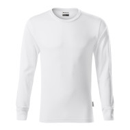 Tee-shirt unisex Resist LS R05 - blanc 00 (brand label)