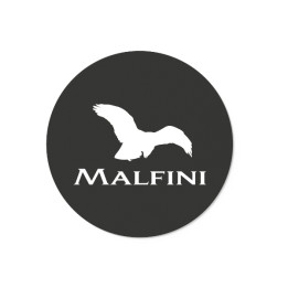 Autocollant MALFINI D60 - noir
