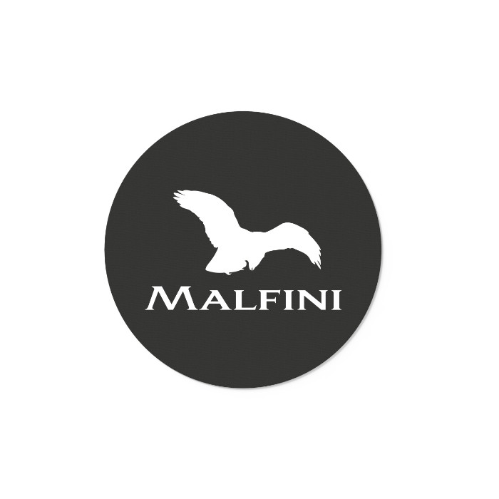 Autocollant MALFINI D60 - noir