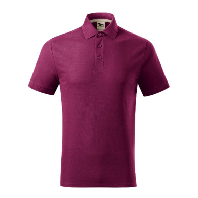 Polo homme Prime (GOTS) 23Y - rhododendron