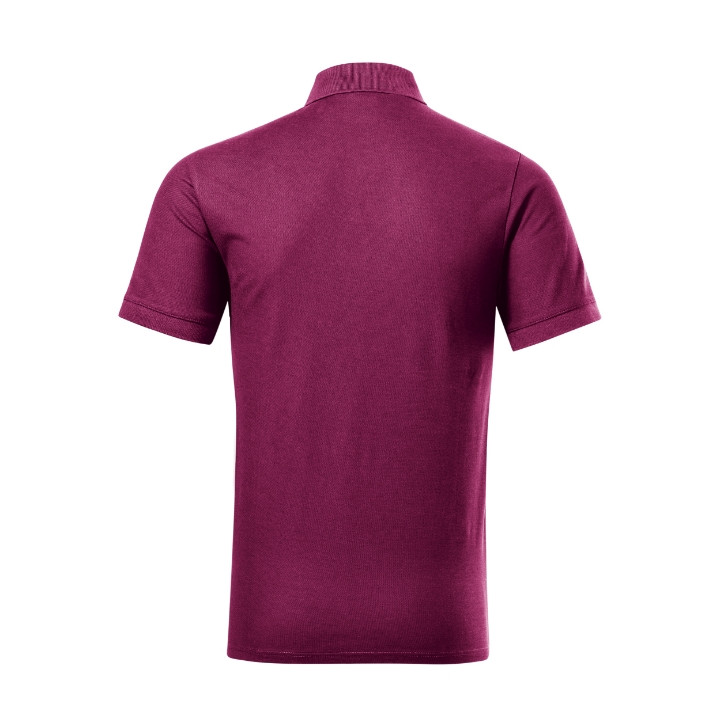 Polo homme Prime (GOTS) 23Y - rhododendron