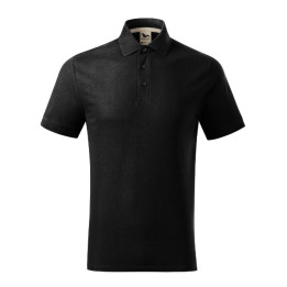 Polo homme Prime (GOTS) 23Y - noir