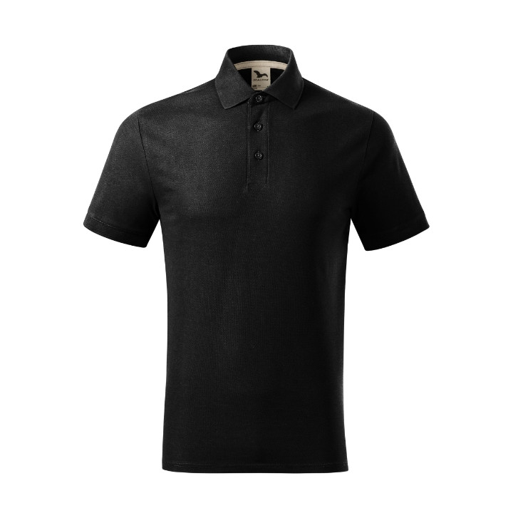 Polo homme Prime (GOTS) 23Y - noir