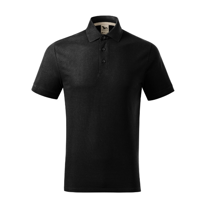 Polo homme Prime (GOTS) 23Y - noir