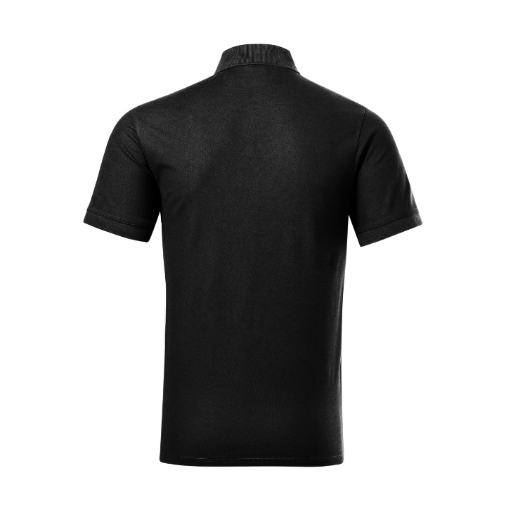 Polo homme Prime (GOTS) 23Y - noir