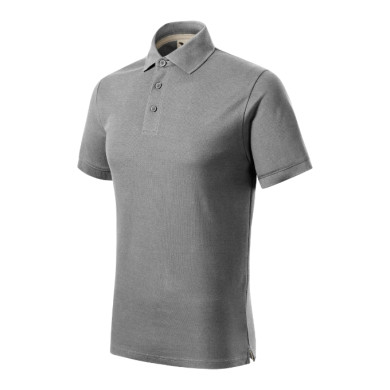 Polo homme Prime (GOTS) 23Y - argent vieilli