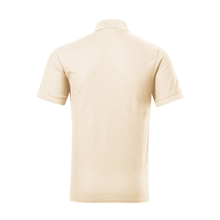 Polo homme Prime (GOTS) 23Y - amande