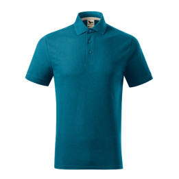 Polo homme Prime (GOTS) 23Y - bleu pétrole
