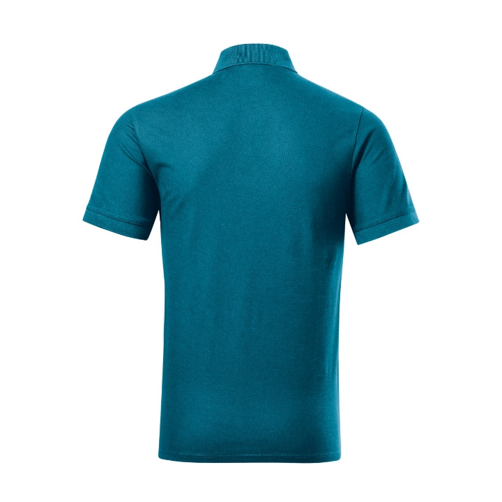 Polo homme Prime (GOTS) 23Y - bleu pétrole
