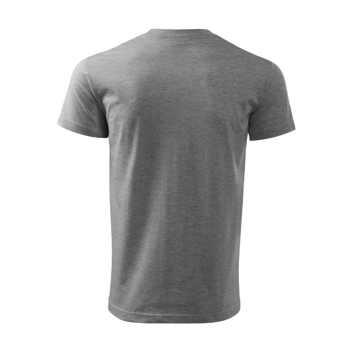 Tee-shirt homme Basic 129 - gris chiné foncé