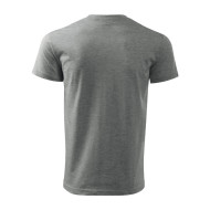 Tee-shirt homme Basic 129 - gris chiné foncé