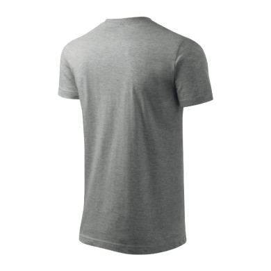 Tee-shirt homme Basic 129 - gris chiné foncé