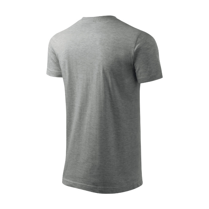 Tee-shirt homme Basic 129 - gris chiné foncé