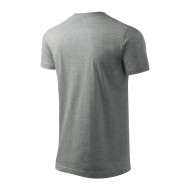 Tee-shirt homme Basic 129 - gris chiné foncé