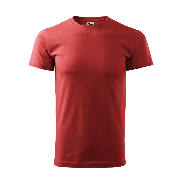 Tee-shirt homme Basic 129 - bordeaux