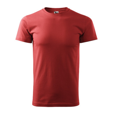 Tee-shirt homme Basic 129 - bordeaux