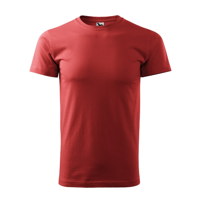Tee-shirt homme Basic 129 - bordeaux