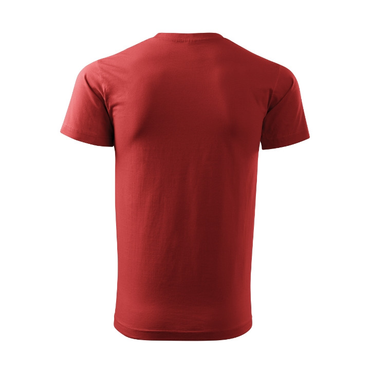 Tee-shirt homme Basic 129 - bordeaux
