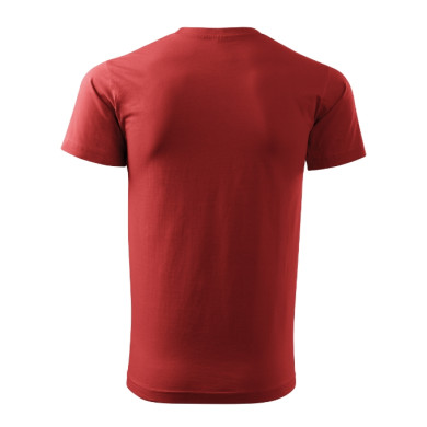 Tee-shirt homme Basic 129 - bordeaux
