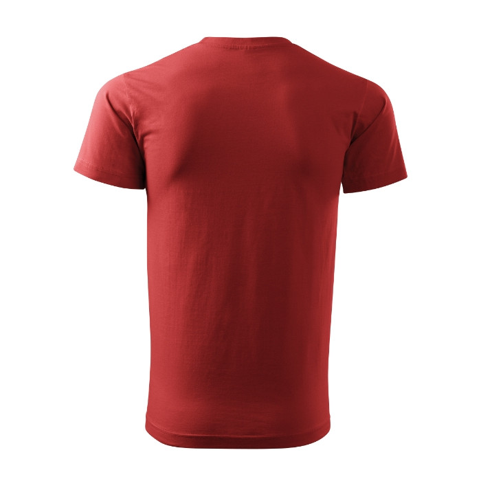 Tee-shirt homme Basic 129 - bordeaux