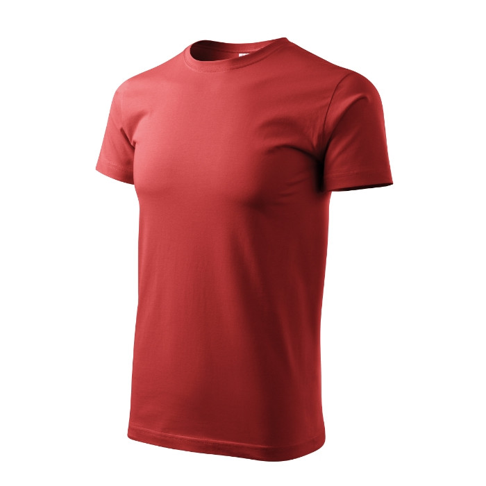 Tee-shirt homme Basic 129 - bordeaux
