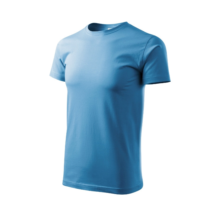 Tee-shirt homme Basic 129 - bleu azur